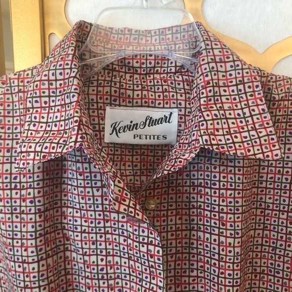 Vintage Kevin Stuart Petites Dress Size 8 - Picture 4 of 16